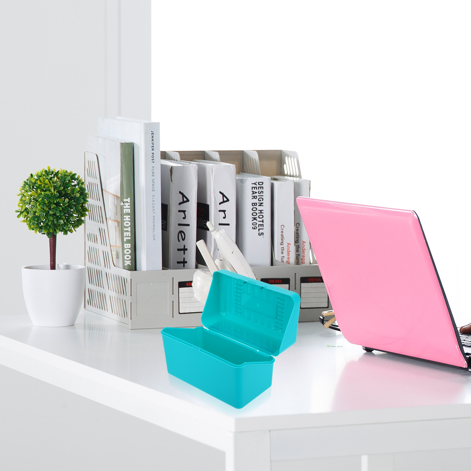 4Pcs Plastic Index Card File B - đánh giá và giá Card Index Box