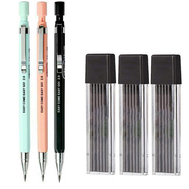 Mechanical Pencil Set 2.0mm Wi - đánh giá và giá Staedtler Pencil Lumocolor