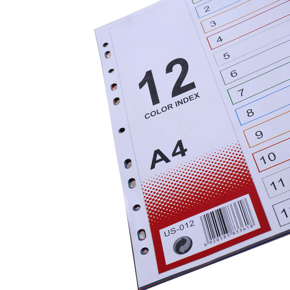 2Pcs Index Paper Refills Divid - đánh giá và giá Tab Divider A4