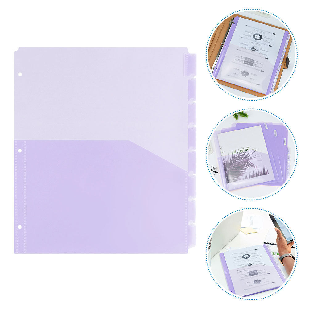2Sets A4 Plastic Binder Divide - đánh giá và giá Tab Divider A4