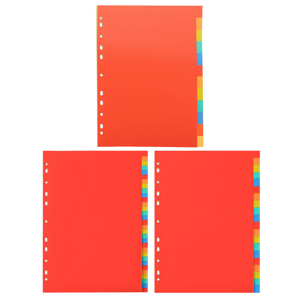 PVC Binder Dividers with Writa - đánh giá và giá Tab Divider A4